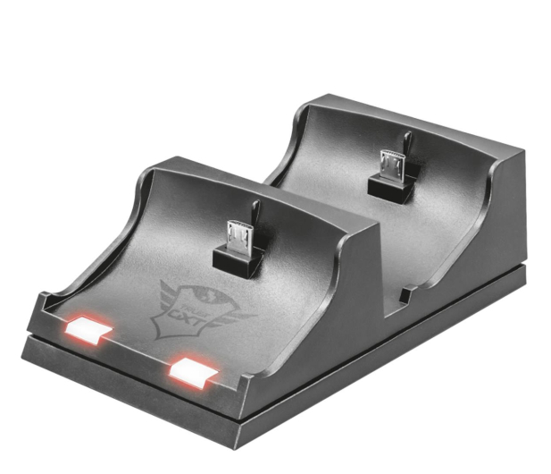 TRUST Ladowarka do padów PS4 DUO CHARGE DOCK GXT 235 - 560148 - zdjęcie